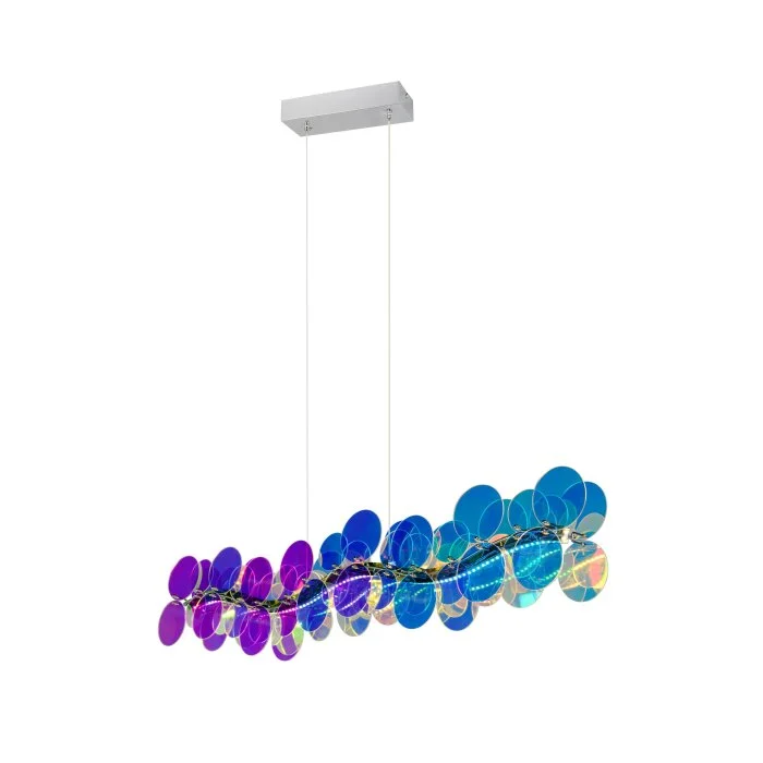 Lámparas Reality Pulse Lámparas colgantes LED Cromo, 1 luz