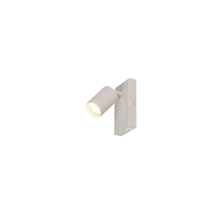 Lámparas Trio Soka Spot techo Gris, 1 luz