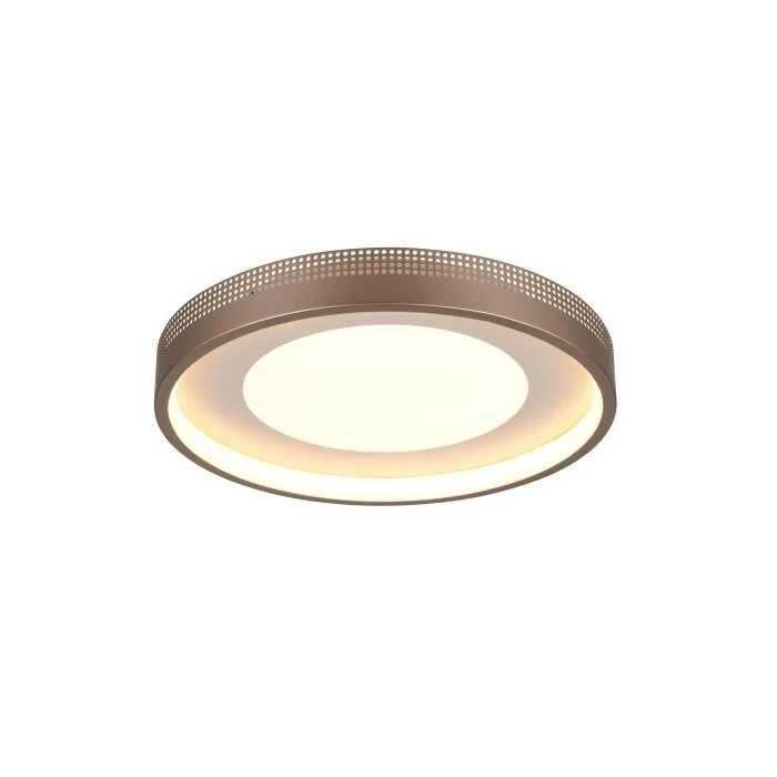 Lámparas Trio Solea Plafones LED Marrón, 1 luz