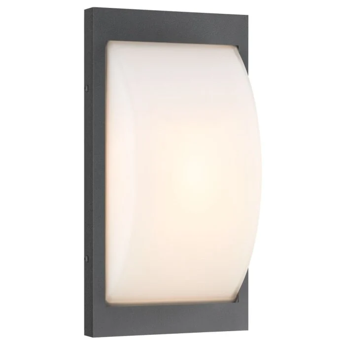 LCD Emden Aplique para exterior LED Negro, 1 luz