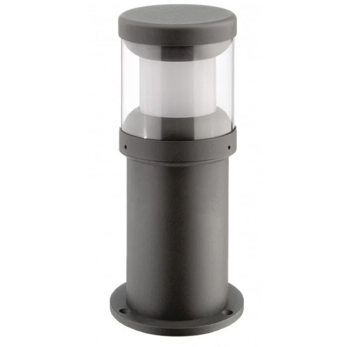 Lcd Illertissen Poste de jardin Negro, 1 luz