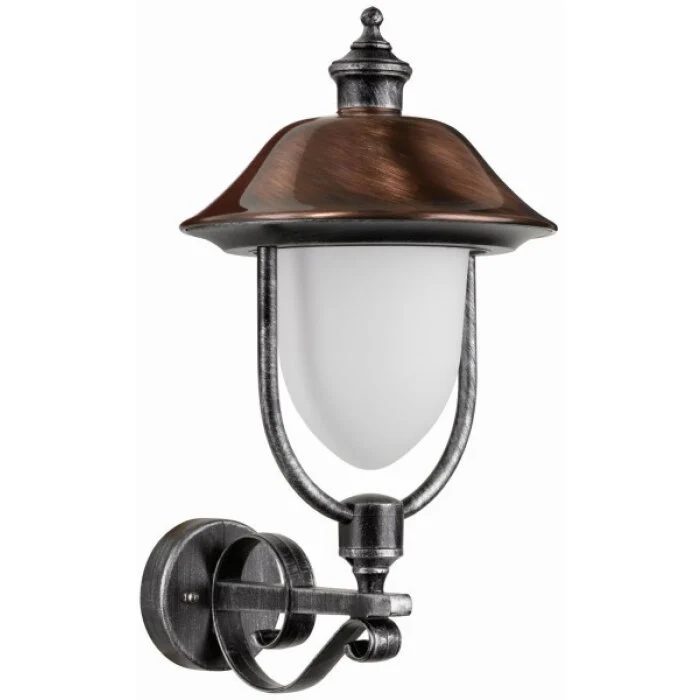 Lcd Rendsburg Aplique Cobre, Negro, 1 luz