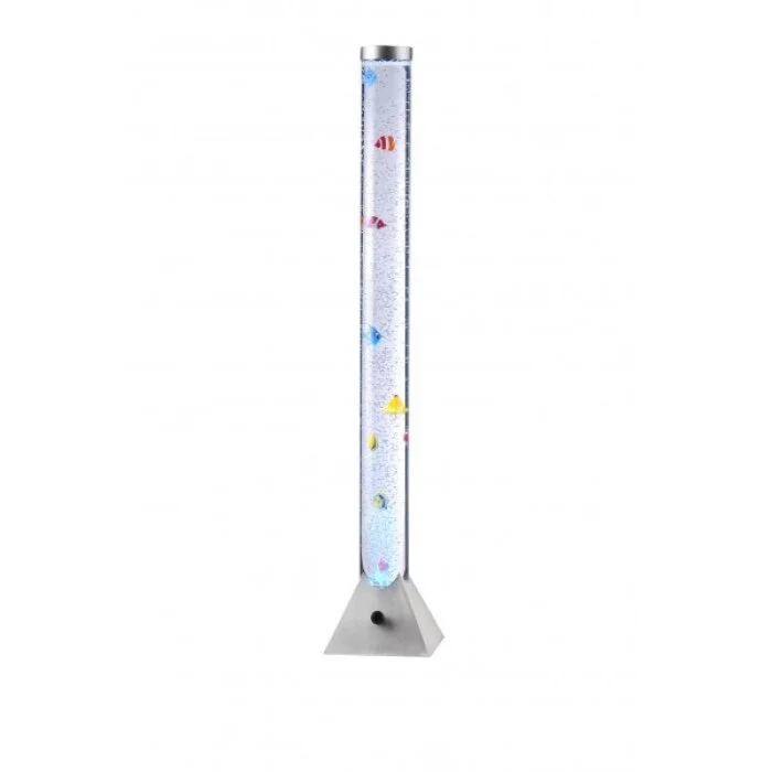Leuchten-Direkt AVA Columna de agua LED Acero inoxidable, 1 luz, Cambia de color