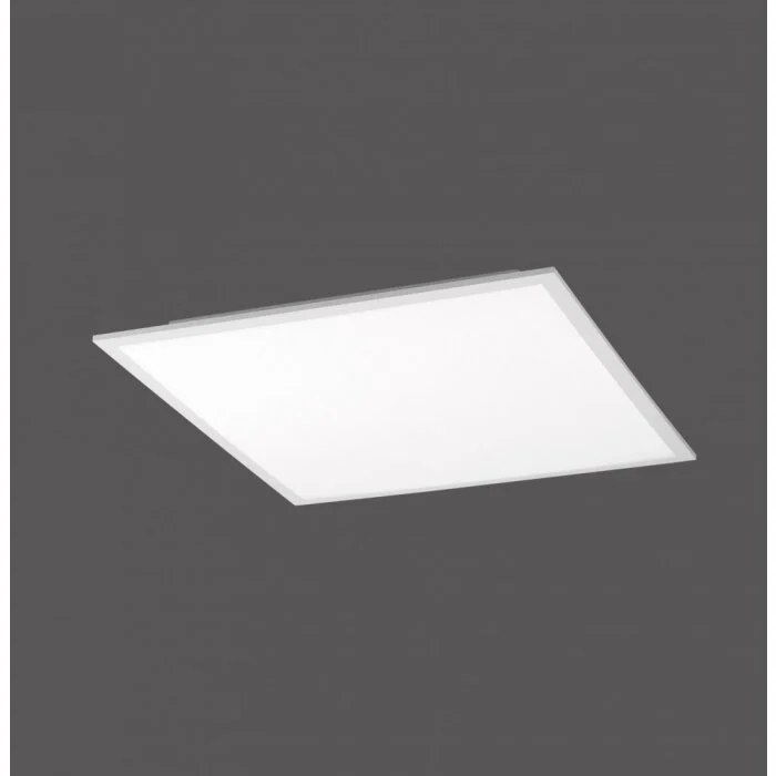 Leuchten-Direkt FLAT Lámpara de techo LED Blanca, 1 luz