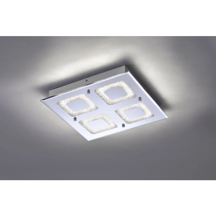 Leuchten Direkt LISA Lámpara de Techo LED Cromo, 1 luz