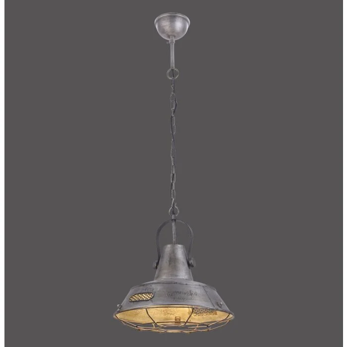Leuchten-Direkt SAMIA Lámpara de Techo Gris, 1 luz