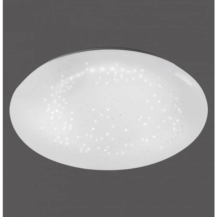 Leuchten-Direkt SKYLER Lámpara de techo LED Blanca, 1 luz