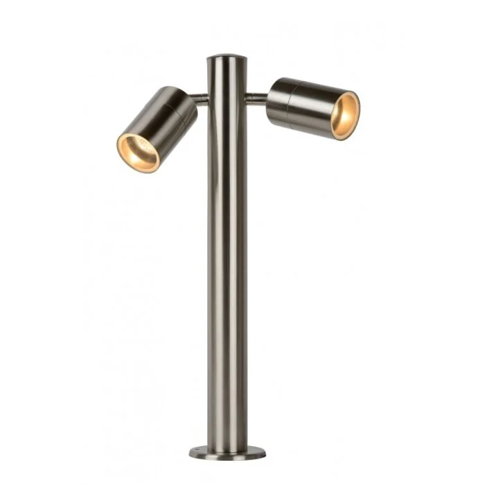 Lucide ARNE Lámpara para exterior Cromo, 2 luces