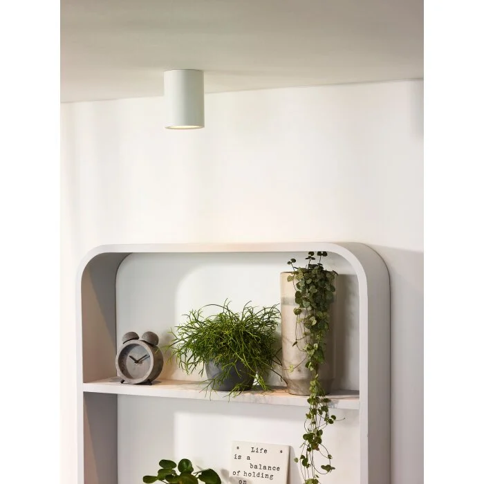 Lucide BENTOO-LED Foco para techo Blanca, 1 luz