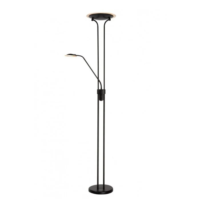 Lucide CHAMPION Lámpara de pie LED Negro, 2 luces