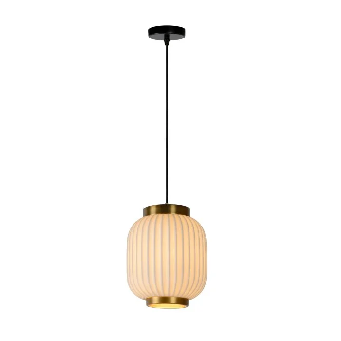 Lucide GOSSE Lámpara Colgante Negro, 1 luz