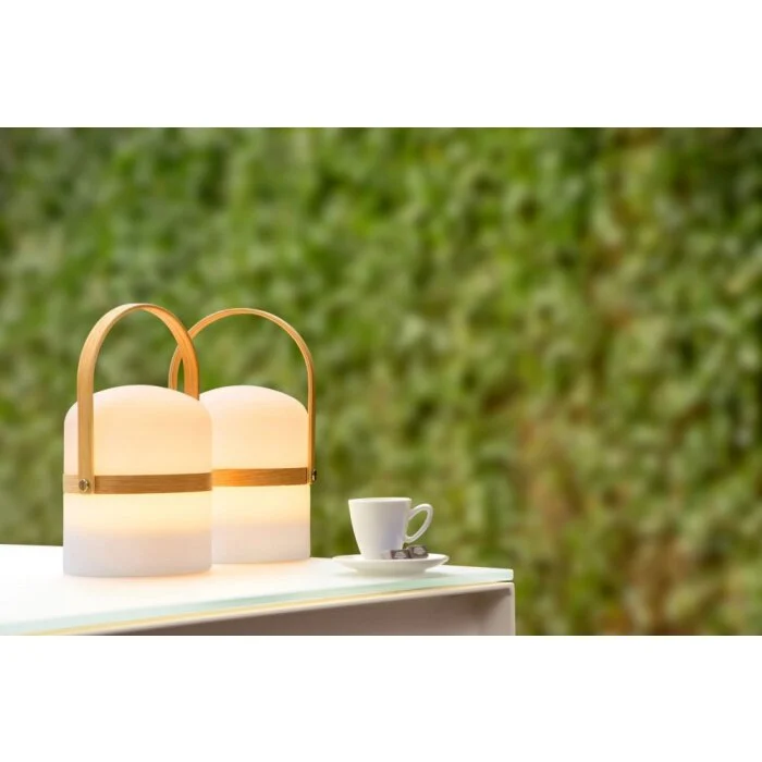 Lucide JOE Lámpara de mesa LED Blanca, 1 luz
