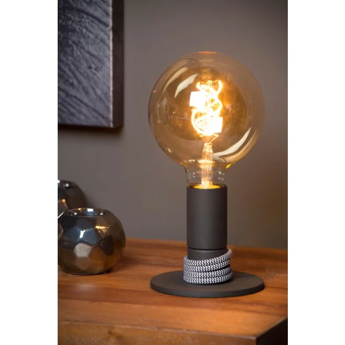 Lucide MARIT Lámpara de escritorio Negro, 1 luz