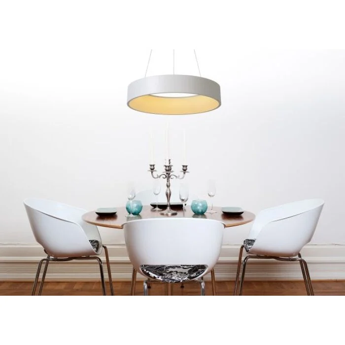 Lucide TALOWE Lámpara Colgante LED Blanca, 1 luz