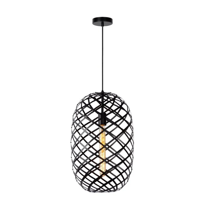 Lucide WOLFRAM Colgantes Negro, 1 luz