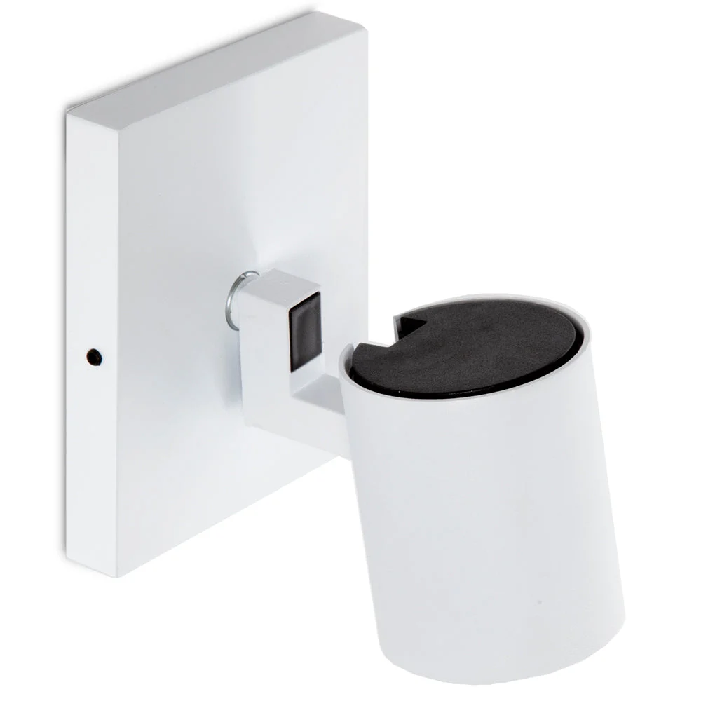 Aplique de Pared "Lumiastra" 1xGU10 Blanco Sin Bombilla