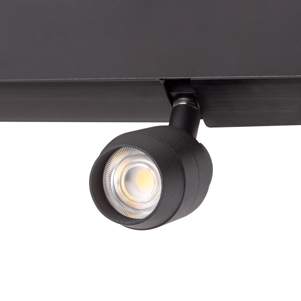 Luminaria LED Mini 9W 900Lm CRI90 4200ºK Carril Magnético 40.000H [HO-MGCTRACK-9W-W
