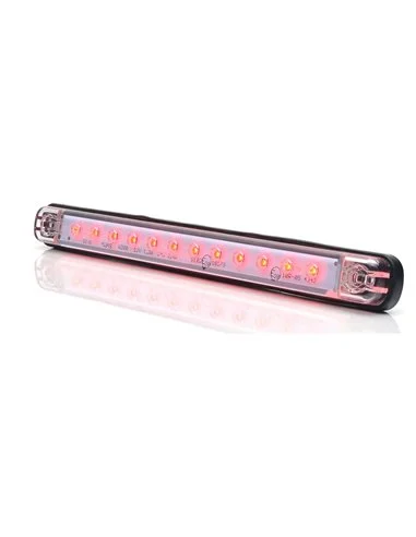 Luz de freno LED trasera UNIVERSAL roja 12‑24 V, IP66/68 Homologado ECE R7 S3