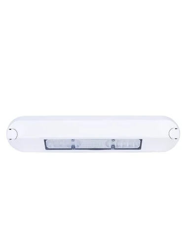 Luz de Trabajo LED Perimetral LRD 3042/WH | Carcasa Blanca | 1000 lm | 12/24 V | IP68 Óptica trabajo