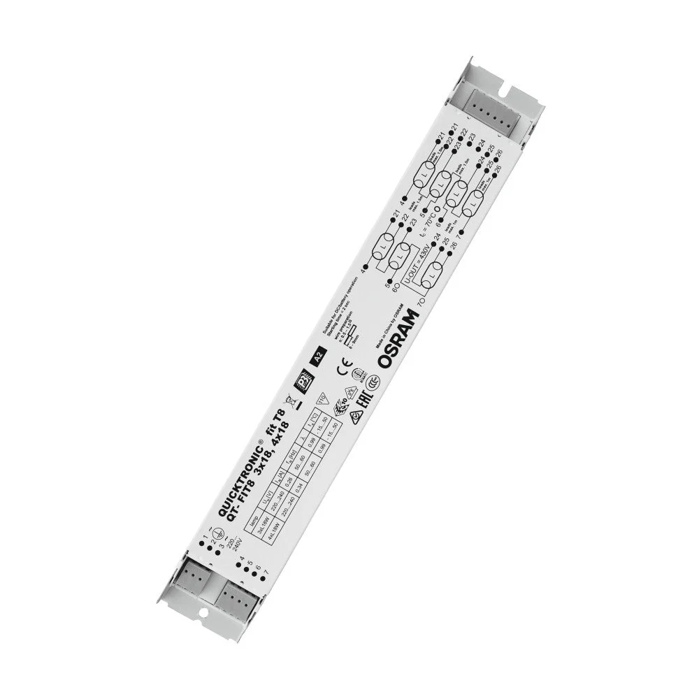 Ledvance/Osram QuickTronic QT FIT 8 QT-FIT8 3X18,4X18/220-240