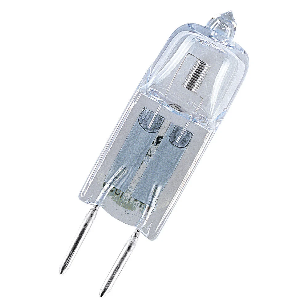 Lámpara halógena de bajo voltaje Ledvance/Osram G4 de 10 W, 130 lm, 2800 K, regulable.