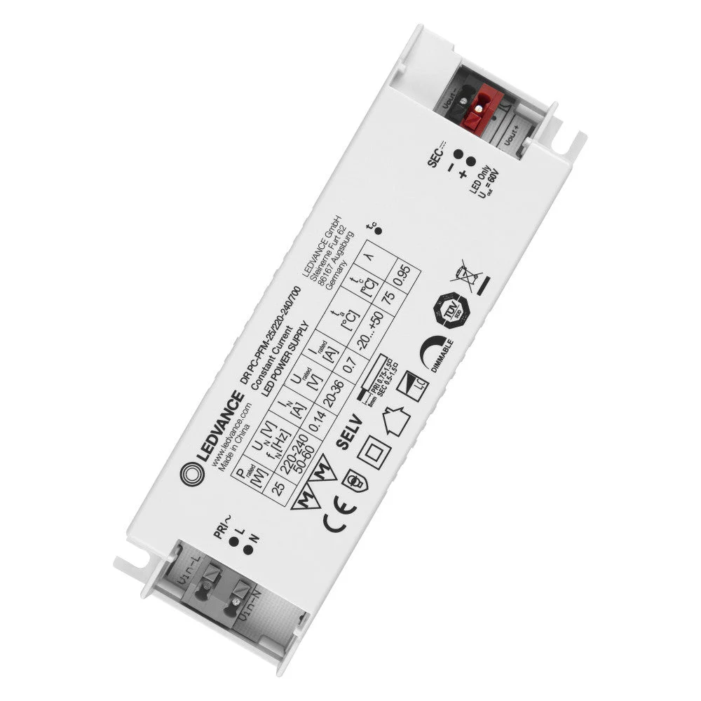 Controlador LED Ledvance EC Performance DR PC-PFM-25/220-240/700