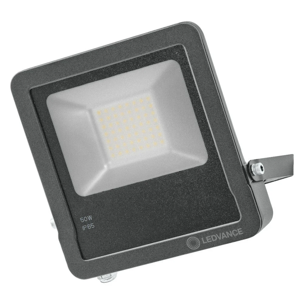 Proyector LED Ledvance "Smart" de 50 W, 4000 lúmenes, 3000 K, 100º, IP65, regulable.