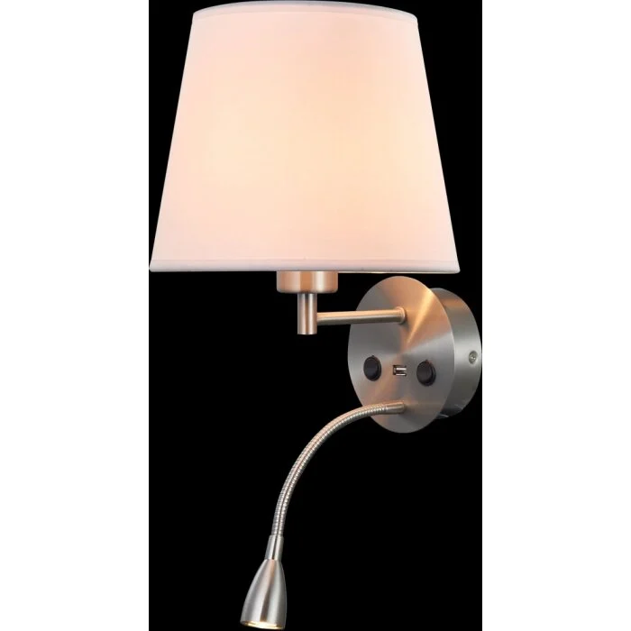Mantra CAICOS Aplique LED Níquel brillo, Níquel-mate, 1 luz