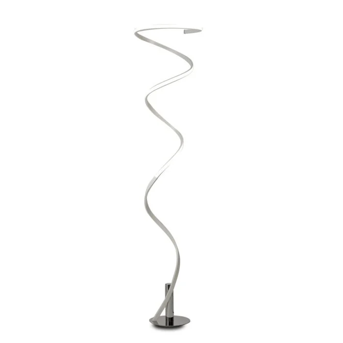 Mantra HELIX Lámpara de Pie LED Cromo, Blanca, 1 luz