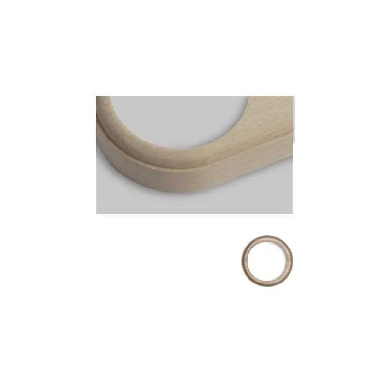 Marco individual de madera cruda modular