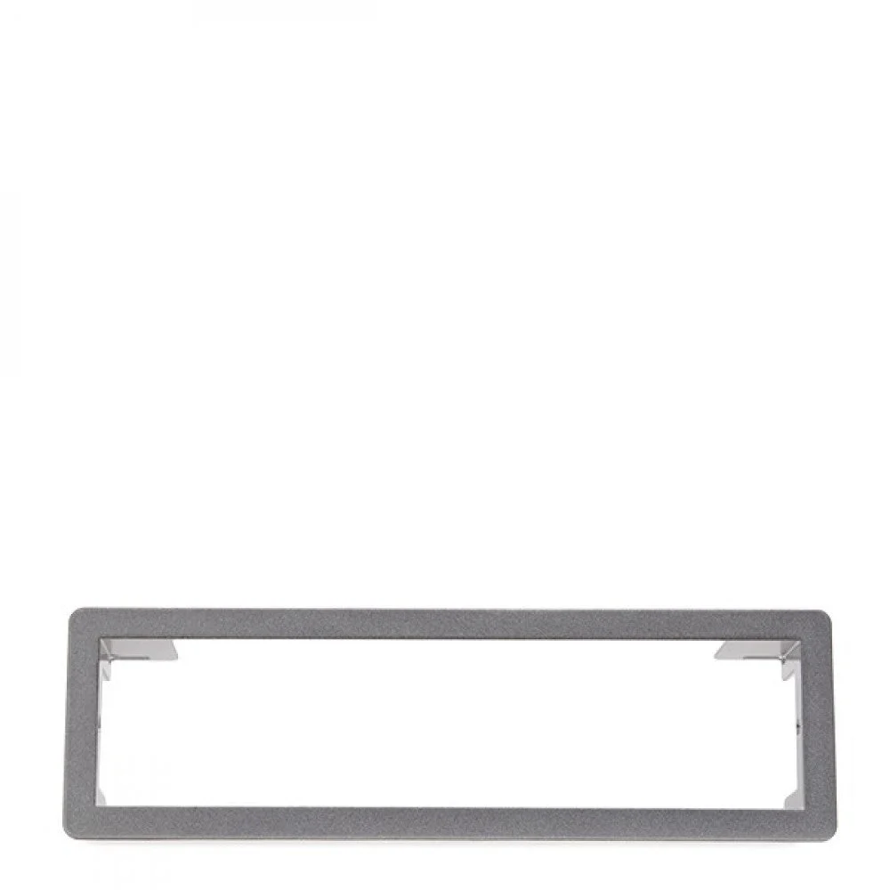 Marco Power Frame Bachmann 3 Espacios Estructura Integrada Gris Plata Similar a Ral9006
