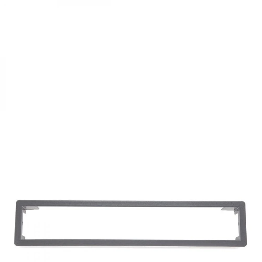 Marco Power Frame Bachmann 6 Espacios Estructura Integrada Gris Plata Similar a Ral9006