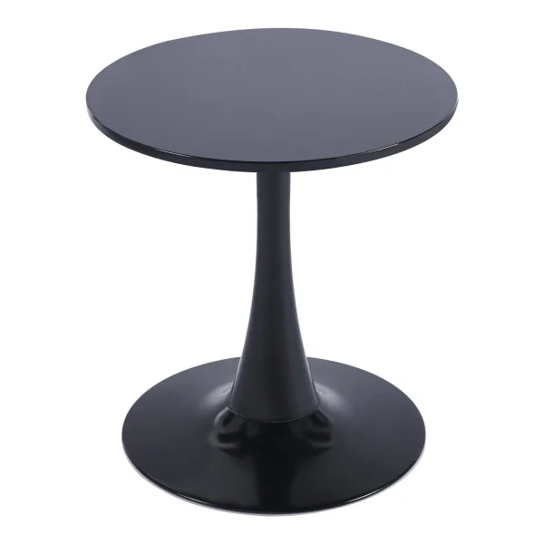 MESA DE RINCÓN SAN ANTONI Ø50 CM NEGRA