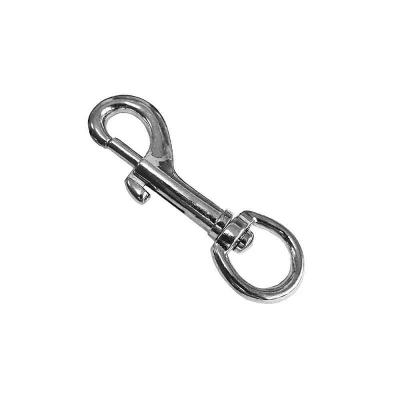 Mosquetón con clip y rótula para lámparas 16 x 75mm 5/8"