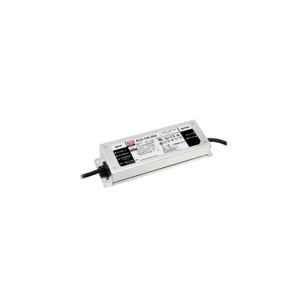 ELG-100-48DA IP67 Transformador MEANWELL Entrada 100-305VAC Salida 48VDC 2A 96W PFC  DALI  Regulable