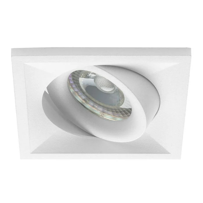 Noxion Empotrado Spot D-Flex MR16 Ajustable Blanco | Recorte 70mm - GU10 Casquillo
