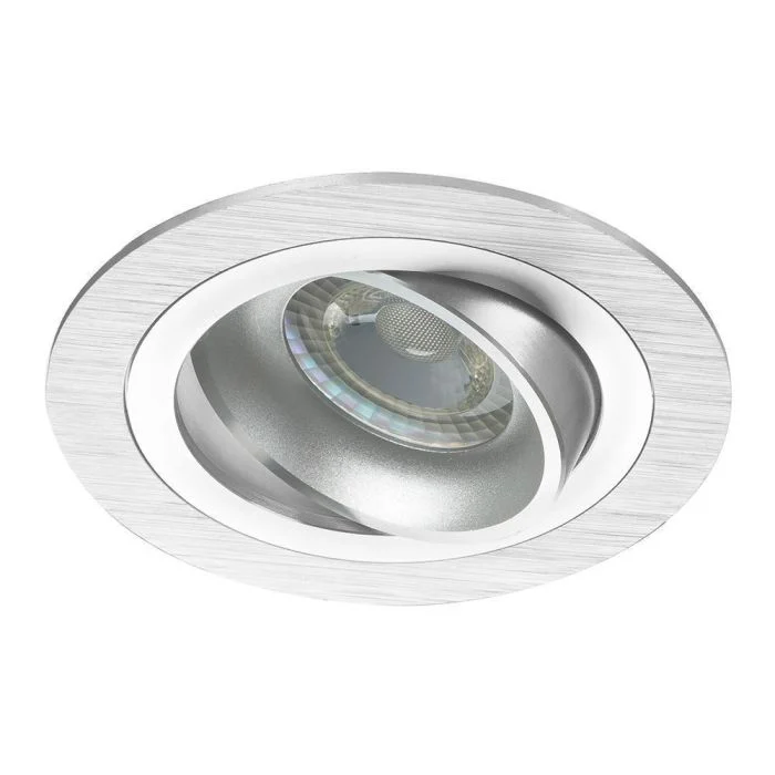 Noxion Empotrado Spot Logic MR16 Ajustable Aluminium | Recorte 80mm - GU10 Casquillo