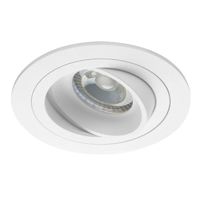 Noxion Empotrado Spot Logic MR16 Ajustable Blanco | Recorte 80mm - GU10 Casquillo