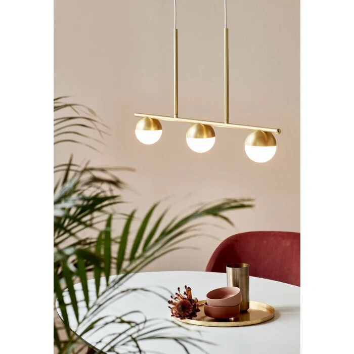 Nordlux CONTINA Lámpara Colgante Latón, 3 luces