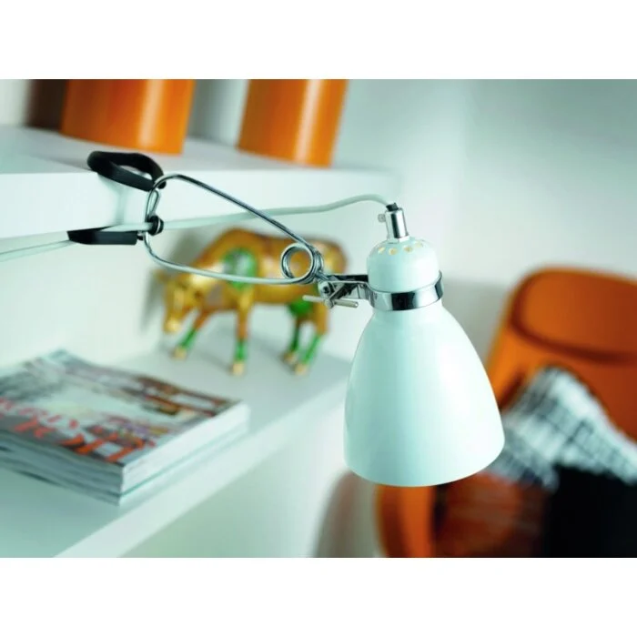 Nordlux CYCLONE Lámpara con pinza Blanca, 1 luz