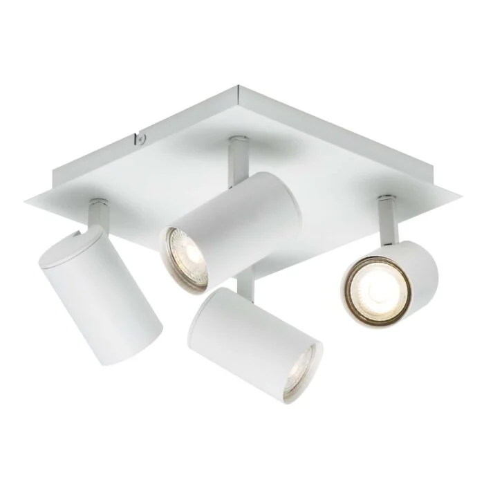 Nordlux FRIDA Foco de techo Blanca, 4 luces