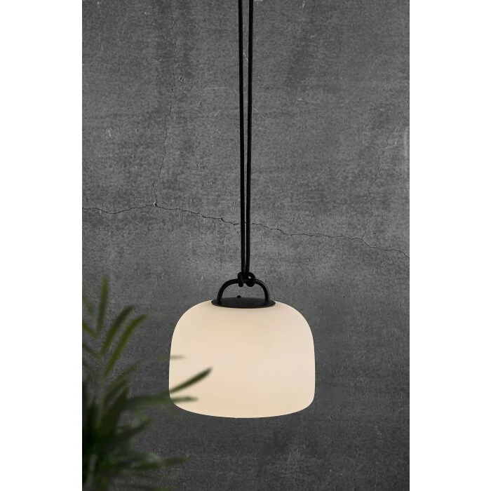 Nordlux KETTLE luminaria colgante para exteriores LED Blanca, 1 luz