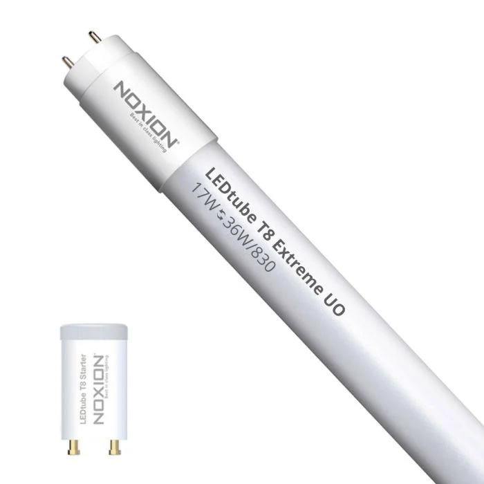 Noxion Tubo LED T8 Avant Extreme (EM/Mains) Ultra Output 18W 2700lm - 830 Luz Cálida | 120cm - Reemplazo 36W