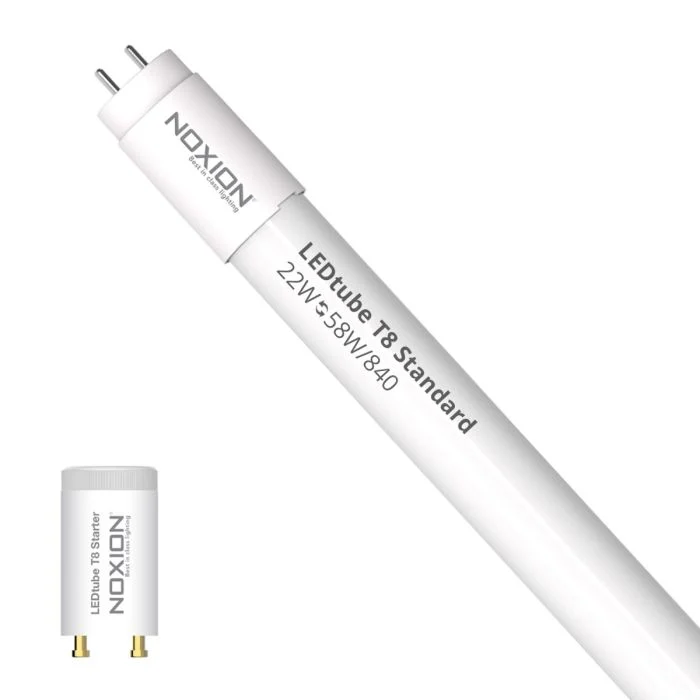 Noxion Tubo LED T8 Avant (EM/Mains) Standard Output 18W 1800lm - 865 Luz de Día | 120cm - Reemplazo 36W