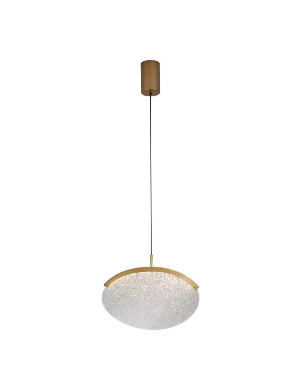 Oasis Colgante Ovalado Dorado 12W Mantra