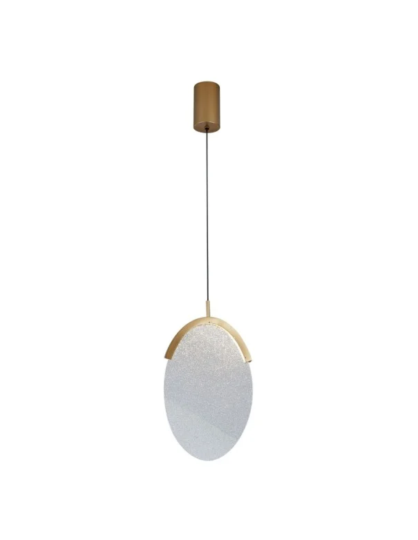 Oasis Colgante Vertical Pequeño Dorado 12W Mantra