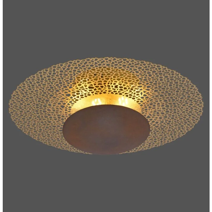 Paul Neuhaus NEVIS Lámpara de Techo LED Color óxido, 1 luz