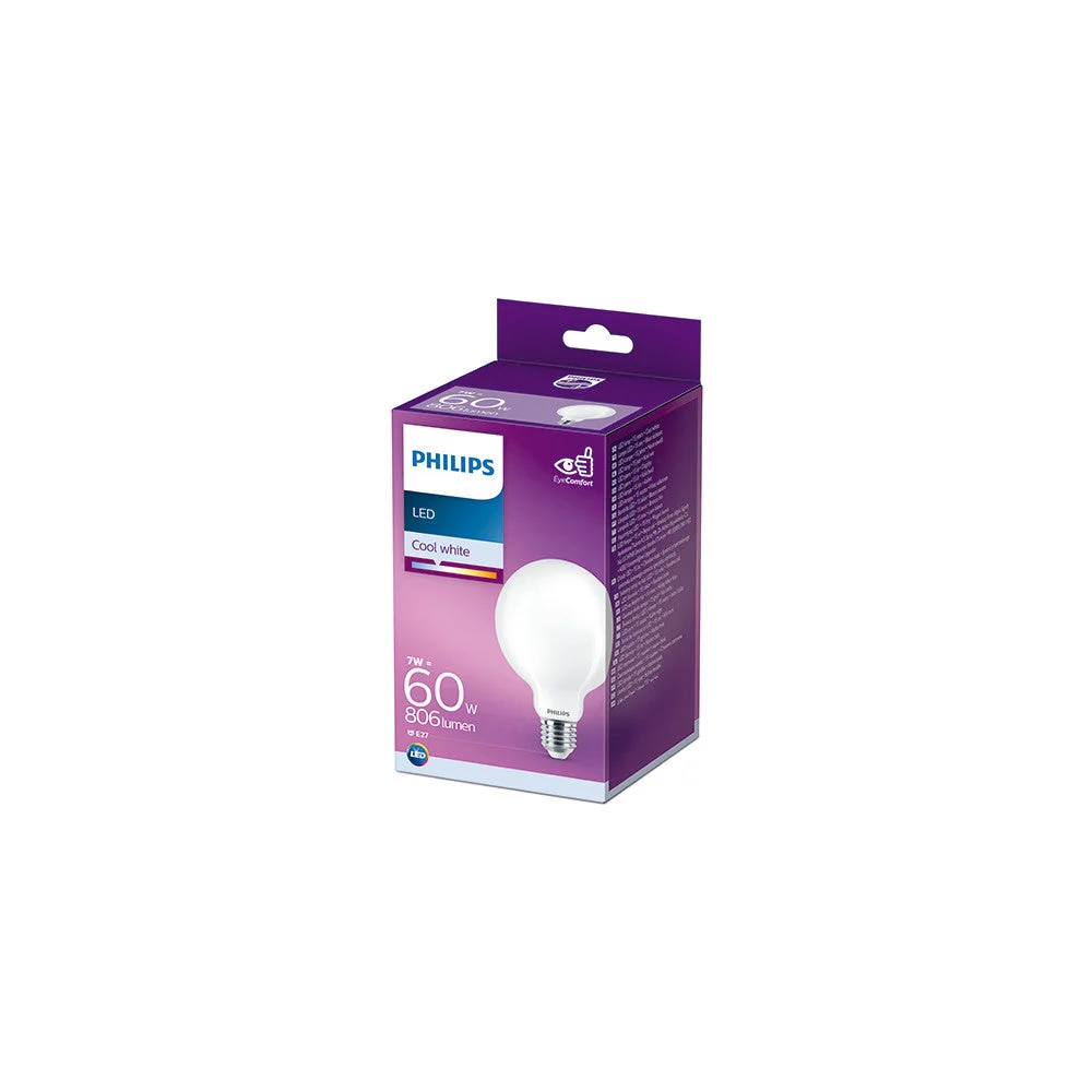 Bombilla LED Philips E27 G93 7W 806Lm 4000K [PH-929002370901