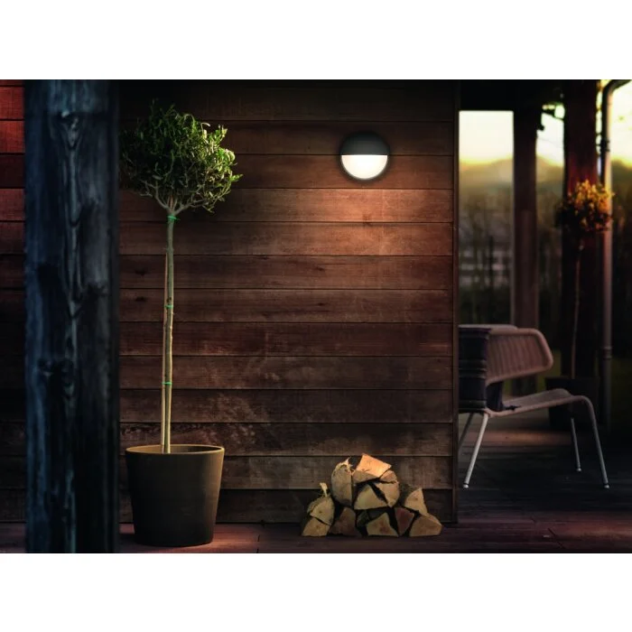 Philips Capricorn Aplique para exterior LED Antracita, 1 luz