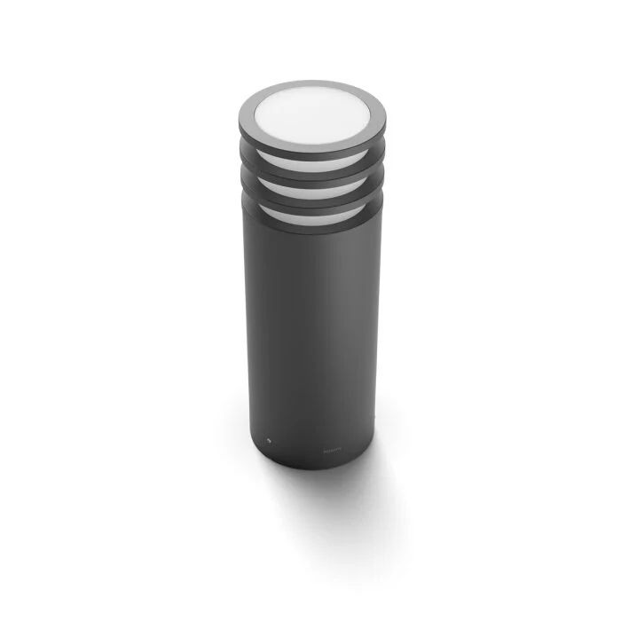 Philips Hue White Lucca Poste de Jardín LED Antracita, 1 luz